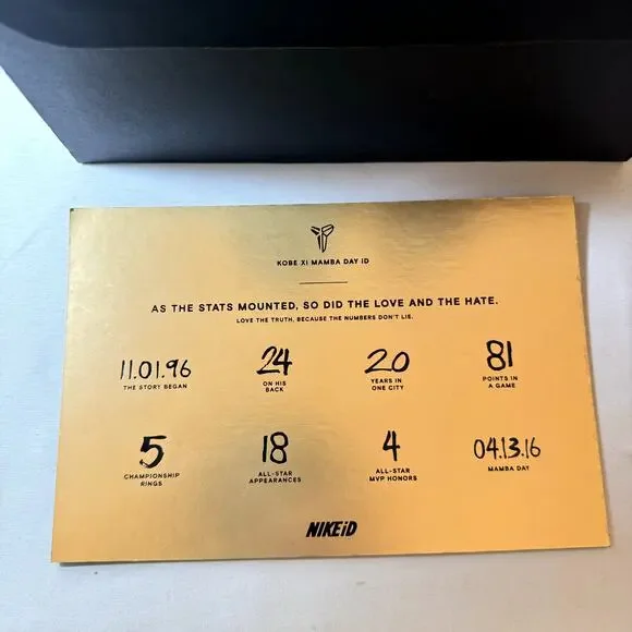 Nike Kobe 11 Mamba Day iD Men's Shoes - KOBE 11 XI - Size 10.5 - 865773 99X - Picture 14 of 15